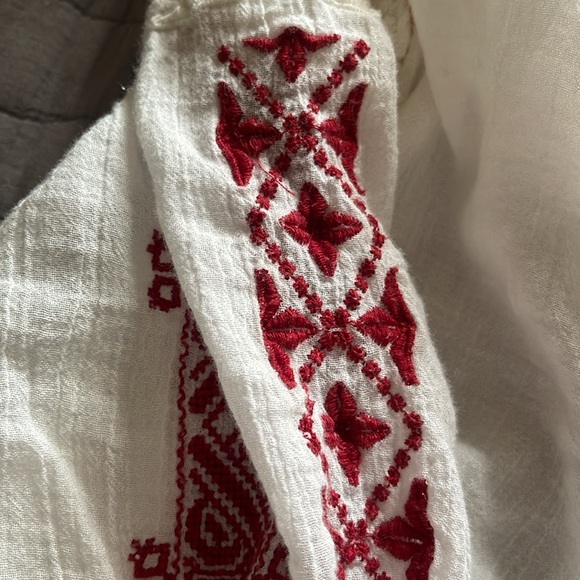 Nilli lotan xs beautiful peasant blouse - Picture 5 of 5